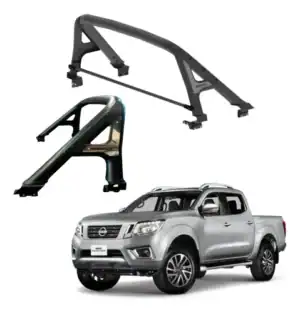 Jaula B4 Nissan Frontier Inox y Negro