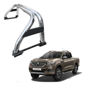 Jaula EVO II Renault Alaskan Inox y Negro